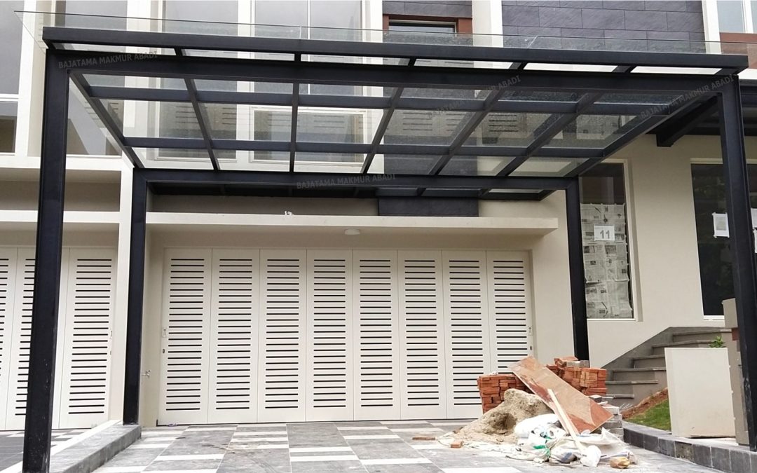 Jasa Kanopi Kaca Tempered BSD