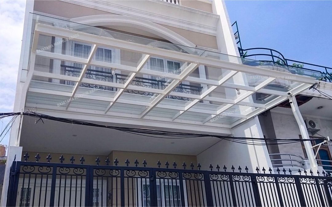Kanopi Kaca Tempered 10 mm: Pilihan yang Banyak Dicari untuk Hunian Modern
